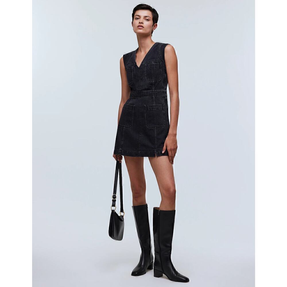 Madewell Black Mini Dress